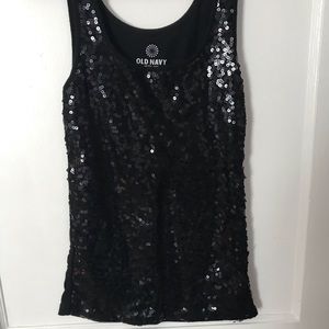 Old Navy Sparkly Tank Top